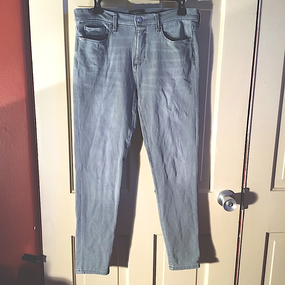 Banana Republic Premium Denim Grey Jeans